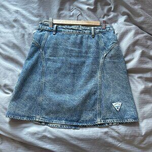 American Vintage blue jean skirt